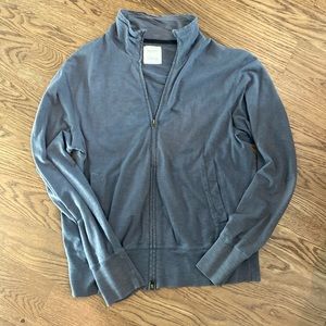 Billy Reid Full Zip Light Sweatshirt Jacket